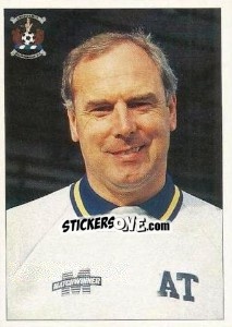 Sticker Alex Totten (Manager) - Scottish Premier Division 1994-1995 - Panini