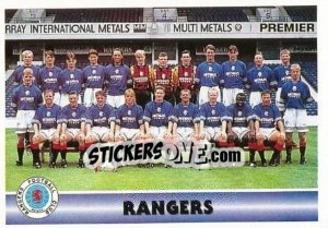 Cromo The Squad - Scottish Premier Division 1994-1995 - Panini