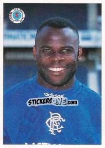 Sticker Basile Boli - Scottish Premier Division 1994-1995 - Panini