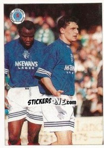 Sticker Charlie Miller (Rising Star) - Scottish Premier Division 1994-1995 - Panini
