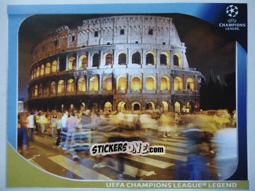 Cromo Roma - Colosseo - UEFA Champions League 2008-2009 n. 564 - Panini