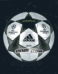 Sticker Official Ball - UEFA Champions League 2008-2009 - Panini