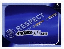 Sticker Respect - UEFA Champions League 2008-2009 n. 6 - Panini