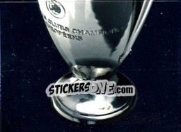 Sticker UEFA Champions League Trophy - UEFA Champions League 2008-2009 n. 8 - Panini