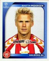 Sticker Martin Pedersen - UEFA Champions League 2008-2009 n. 31 - Panini