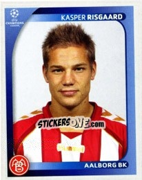 Sticker Kasper Risgaard - UEFA Champions League 2008-2009 n. 34 - Panini