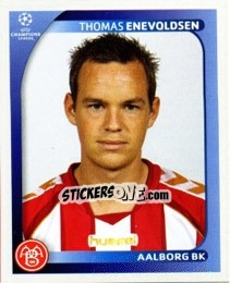 Cromo Thomas Enevoldsen - UEFA Champions League 2008-2009 n. 36 - Panini