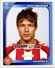 Sticker Simon Braemer - UEFA Champions League 2008-2009 n. 39 - Panini