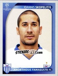 Cromo Ioannis Skopelitis - UEFA Champions League 2008-2009 - Panini