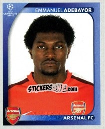 Sticker Emmanuel Adebayor