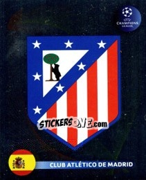 Sticker Club Emblem - UEFA Champions League 2008-2009 - Panini