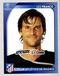 Sticker Leo Franco - UEFA Champions League 2008-2009 - Panini