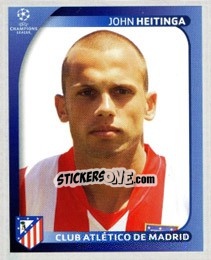 Sticker John Heitinga - UEFA Champions League 2008-2009 n. 83 - Panini