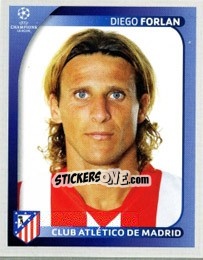 Sticker Diego Forlan