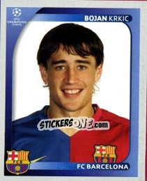 Sticker Bojan Krkic - UEFA Champions League 2008-2009 n. 107 - Panini