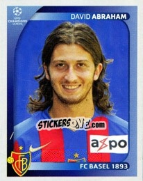 Sticker David Abraham - UEFA Champions League 2008-2009 n. 115 - Panini