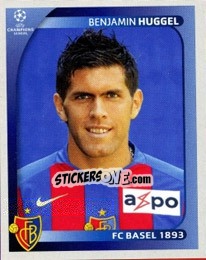 Sticker Benjamin Huggel - UEFA Champions League 2008-2009 n. 119 - Panini