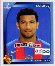 Sticker Carlitos - UEFA Champions League 2008-2009 n. 120 - Panini