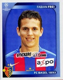 Sticker Fabian Frei - UEFA Champions League 2008-2009 n. 125 - Panini