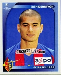 Sticker Eren Derdiyok - UEFA Champions League 2008-2009 n. 127 - Panini