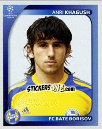 Sticker Anri Khagush - UEFA Champions League 2008-2009 - Panini