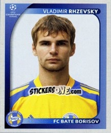 Cromo Vladimir Rhzevsky - UEFA Champions League 2008-2009 - Panini