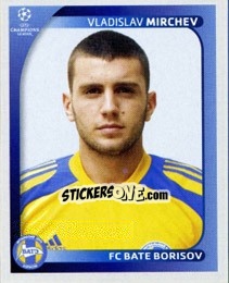 Figurina Vladislav Mirchev - UEFA Champions League 2008-2009 - Panini