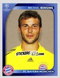 Sticker Michael Rensing - UEFA Champions League 2008-2009 - Panini