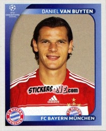Sticker Daniel Van Buyten - UEFA Champions League 2008-2009 n. 151 - Panini