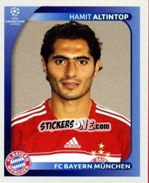 Sticker Hamit Altintop - UEFA Champions League 2008-2009 n. 155 - Panini