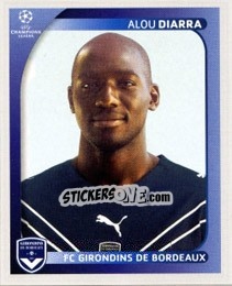 Sticker Alou Diarra - UEFA Champions League 2008-2009 n. 171 - Panini