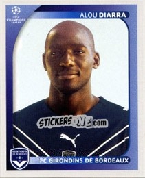 Sticker Alou Diarra - UEFA Champions League 2008-2009 - Panini