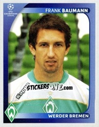 Sticker Frank Baumann - UEFA Champions League 2008-2009 n. 186 - Panini