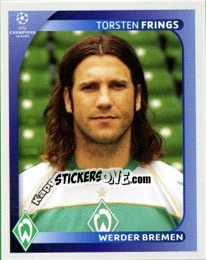 Sticker Torsten Frings - UEFA Champions League 2008-2009 n. 187 - Panini