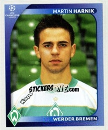 Cromo Martin Harnik - UEFA Champions League 2008-2009 - Panini