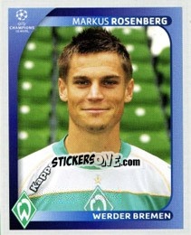 Cromo Markus Rosenberg - UEFA Champions League 2008-2009 - Panini