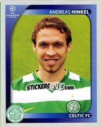 Cromo Andreas Hinkel - UEFA Champions League 2008-2009 - Panini