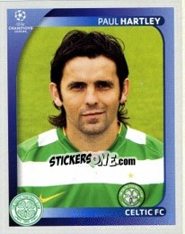 Sticker Paul Hartley - UEFA Champions League 2008-2009 n. 203 - Panini