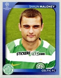 Sticker Shaun Maloney - UEFA Champions League 2008-2009 n. 209 - Panini