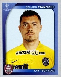 Cromo Eduard Stancioiu - UEFA Champions League 2008-2009 - Panini