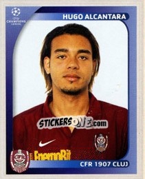 Sticker Hugo Alcantara - UEFA Champions League 2008-2009 n. 217 - Panini