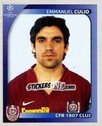 Sticker Emmanuel Culio - UEFA Champions League 2008-2009 - Panini