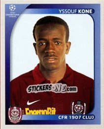 Cromo Emmanuel Kone - UEFA Champions League 2008-2009 n. 226 - Panini