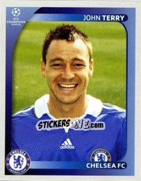 Cromo John Terry - UEFA Champions League 2008-2009 - Panini