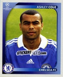 Figurina Ashley Cole - UEFA Champions League 2008-2009 - Panini