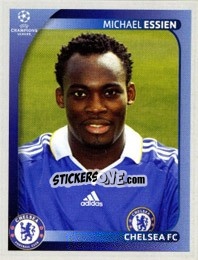 Sticker Michael Essien - UEFA Champions League 2008-2009 n. 237 - Panini