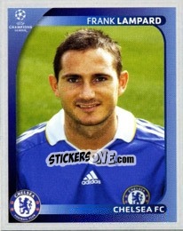 Figurina Frank Lampard - UEFA Champions League 2008-2009 - Panini