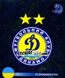 Figurina Club Emblem - UEFA Champions League 2008-2009 - Panini