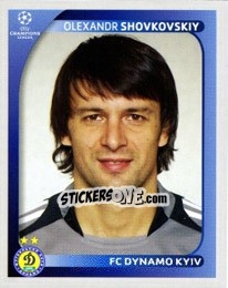 Sticker Oleksandr Shovkovskiy - UEFA Champions League 2008-2009 n. 248 - Panini