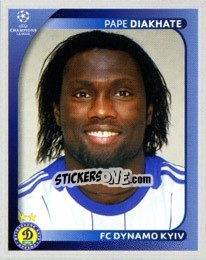 Cromo Pape Diakhate - UEFA Champions League 2008-2009 n. 249 - Panini